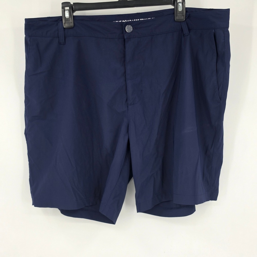 Rhone Commuter Shorts Mens 38 Navy Blue 8" Inseam Italian Fabric Tech Stretch